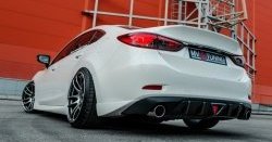 29 899 р. Крышка багажника Tuning-Sport v1 Mazda 6 GJ 2-ой рестайлинг седан (2018-2024) (Неокрашенная)  с доставкой в г. Йошкар-Ола. Увеличить фотографию 7