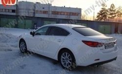 4 999 р. Козырёк на заднее стекло Boomer Design Mazda 6 GJ 1-ый рестайлинг седан (2015-2018) (Неокрашенный)  с доставкой в г. Йошкар-Ола. Увеличить фотографию 5