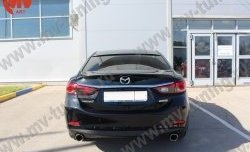 4 299 р. Козырёк на заднее стекло Sport Mazda 6 GJ дорестайлинг седан (2012-2015) (Неокрашенный)  с доставкой в г. Йошкар-Ола. Увеличить фотографию 8