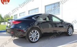 5 199 р. Лип спойлер Boomer Design Mazda 6 GJ 1-ый рестайлинг седан (2015-2018) (Неокрашенный)  с доставкой в г. Йошкар-Ола. Увеличить фотографию 2