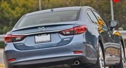 2 699 р. Лип спойлер M-VRS Mazda 6 GJ 1-ый рестайлинг седан (2015-2018) (Неокрашенный)  с доставкой в г. Йошкар-Ола. Увеличить фотографию 3