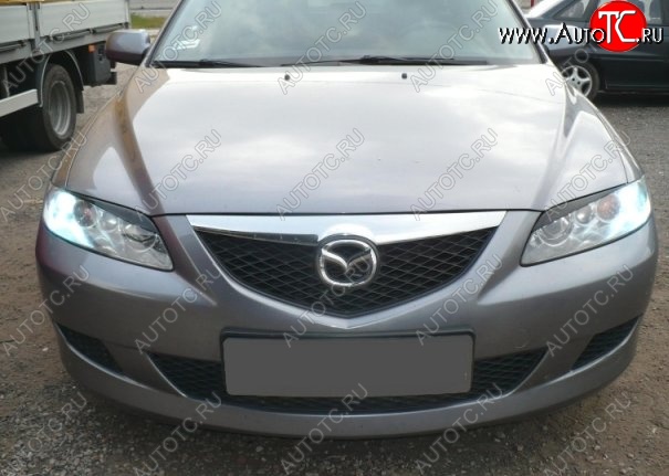 5 399 р. Решётка радиатора CT Mazda 6 GH дорестайлинг седан (2007-2010) (Неокрашенная)  с доставкой в г. Йошкар-Ола