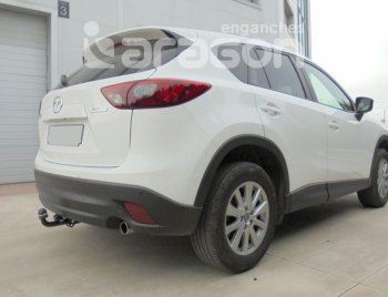 22 699 р. Фаркоп Aragon. (шар A) Mazda CX-3 DK рестайлинг (2018-2025)  с доставкой в г. Йошкар-Ола. Увеличить фотографию 2