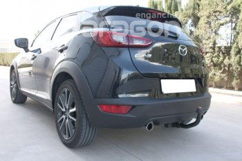 22 699 р. Фаркоп Aragon.(шар V)  Mazda CX-3  DK (2014-2025) дорестайлинг, рестайлинг  с доставкой в г. Йошкар-Ола. Увеличить фотографию 3