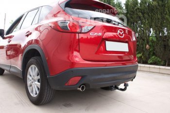 22 699 р. Фаркоп Aragon. (шар A) Mazda CX-5 KE дорестайлинг (2011-2014)  с доставкой в г. Йошкар-Ола. Увеличить фотографию 4