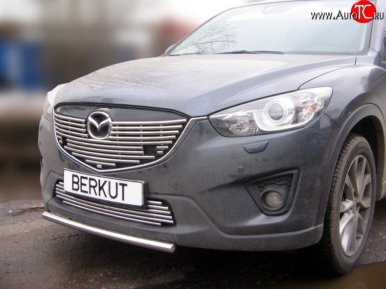 9 399 р. Декоративная вставка решетки радиатора Berkut Mazda CX-5 KE дорестайлинг (2011-2014)  с доставкой в г. Йошкар-Ола