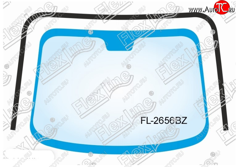 1 999 р. Молдинг лобового стекла FlexLine Mazda CX-7 ER дорестайлинг (2006-2010)  с доставкой в г. Йошкар-Ола