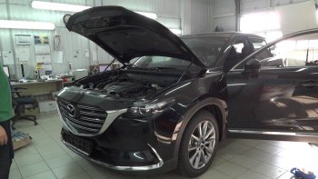 Упоры капота Russtal Mazda CX-9 TC дорестайлинг (2015-2025)