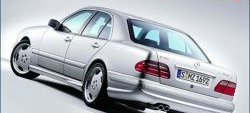 8 149 р. Пороги накладки AMG E55 Mercedes-Benz E-Class W210 дорестайлинг седан (1996-1999) (Неокрашенные)  с доставкой в г. Йошкар-Ола. Увеличить фотографию 2