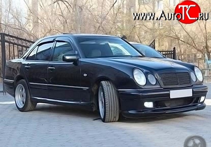 4 499 р. Пороги накладки Wald Mercedes-Benz E-Class W210 дорестайлинг седан (1996-1999)  с доставкой в г. Йошкар-Ола