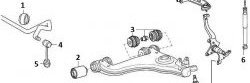 599 р. Полиуретановый сайлентблок передней подвески, стойки стабилизатора Точка Опоры Mercedes-Benz E-Class W210 дорестайлинг седан (1996-1999)  с доставкой в г. Йошкар-Ола. Увеличить фотографию 2
