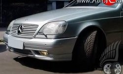 15 699 р. Передний бампер AMG Mercedes-Benz CL class C140 (1992-1999) (Неокрашенный)  с доставкой в г. Йошкар-Ола. Увеличить фотографию 2