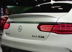 10 849 р. Лип спойлер (Coupe) AMG Style Mercedes-Benz GLE class C292 (2015-2025) (Неокрашенный)  с доставкой в г. Йошкар-Ола. Увеличить фотографию 2