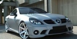 12 049 р. Пороги накладки AMG Style Mercedes-Benz SLK class R171 (2004-2010) (Неокрашенные)  с доставкой в г. Йошкар-Ола. Увеличить фотографию 3