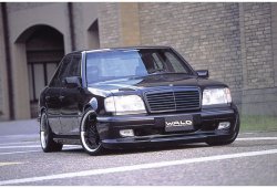 10 599 р. Передний бампер WALD Mercedes-Benz E-Class W124 седан дорестайлинг (1984-1993) (Неокрашенный)  с доставкой в г. Йошкар-Ола. Увеличить фотографию 3