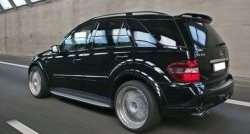 8 449 р. Накладки на колёсные арки CT Mercedes-Benz ML class W164 дорестайлинг (2005-2008) (Неокрашенные)  с доставкой в г. Йошкар-Ола. Увеличить фотографию 5