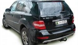 10 499 р. Фаркоп Лидер Плюс.  Mercedes-Benz ML class  W164 (2005-2011) дорестайлинг, рестайлинг (Без электропакета)  с доставкой в г. Йошкар-Ола. Увеличить фотографию 2