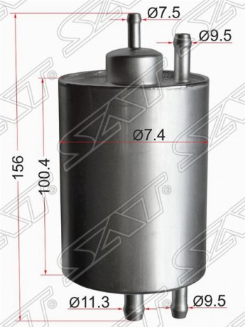 Топливный фильтр SAT Mercedes-Benz S class W220 (1998-2005)