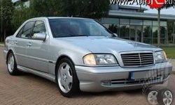 11 399 р. Передний бампер AMG Mercedes-Benz C-Class W202 дорестайлинг седан (1993-1997) (Неокрашенный)  с доставкой в г. Йошкар-Ола. Увеличить фотографию 2