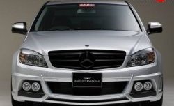 19 949 р. Передний бампер WALD Mercedes-Benz C-Class W204 дорестайлинг седан (2007-2011) (Неокрашенный)  с доставкой в г. Йошкар-Ола. Увеличить фотографию 2