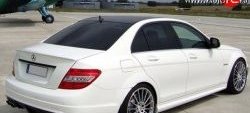 2 269 р. Лип спойлер M-VRS Mercedes-Benz C-Class W204 дорестайлинг седан (2007-2011) (Неокрашенный)  с доставкой в г. Йошкар-Ола. Увеличить фотографию 3