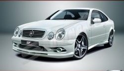 4 999 р. Пороги накладки Wild  Mercedes-Benz CLK class  W208 (1997-2002) (Неокрашенные)  с доставкой в г. Йошкар-Ола. Увеличить фотографию 1