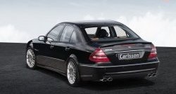 9 799 р. Пороги накладки Carlsson Mercedes-Benz E-Class W211 дорестайлинг седан (2002-2006) (Неокрашенные)  с доставкой в г. Йошкар-Ола. Увеличить фотографию 4