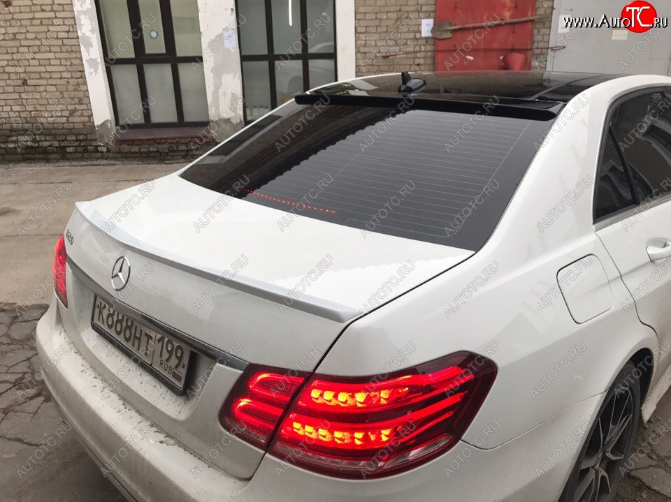 3 399 р. Козырек на заднее стекло АВТОКРАТ  Mercedes-Benz E-Class  W212 (2009-2017) дорестайлинг седан, рестайлинг седан (Неокрашенный)  с доставкой в г. Йошкар-Ола