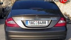 7 199 р. Лип спойлер AMG Mercedes-Benz CLS class C219 (2004-2011) (Неокрашенный)  с доставкой в г. Йошкар-Ола. Увеличить фотографию 3