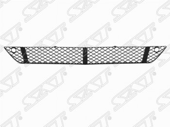 Решетка в передний бампер SAT (под парктроник, пр-во Тайвань) Mercedes-Benz S class W221 (2006-2013)