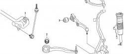 829 р. Полиуретановый сайлентблок продольного рычага передней подвески Точка Опоры Mercedes-Benz S class W221 (2006-2013)  с доставкой в г. Йошкар-Ола. Увеличить фотографию 2