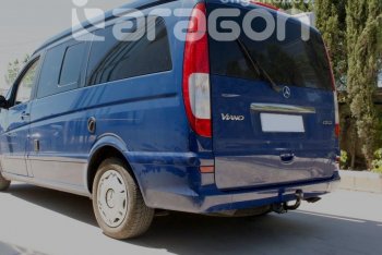 22 699 р. Фаркоп Aragon. (шар A) Mercedes-Benz Vito W639 дорестайлинг (2003-2010)  с доставкой в г. Йошкар-Ола. Увеличить фотографию 7