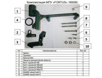 11 749 р. Замок КПП FORTUS (AT+) Mitsubishi Eclipse Cross GK дорестайлинг (2017-2021)  с доставкой в г. Йошкар-Ола. Увеличить фотографию 3