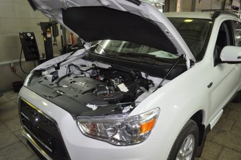 Упоры капота Russtal Mitsubishi ASX 3-ий рестайлинг (2019-2025)