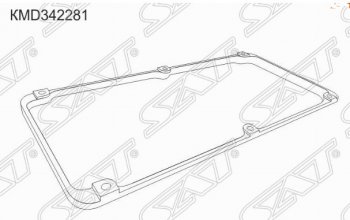 179 р. Прокладка клапанной крышки SAT (4G13, 4G15 00-, CS1A / CS2A)  BYD F3 (2005-2014), Mitsubishi Colt  CJ0 хэтчбэк 3 дв. (1995-2003), Mitsubishi Lancer  9 CS (2003-2009)  с доставкой в г. Йошкар-Ола. Увеличить фотографию 1