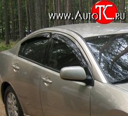 999 р. Комплект дефлекторов окон (ветровиков) 4 шт. (седан) Russtal Mitsubishi Galant 9 седан (2004-2009)  с доставкой в г. Йошкар-Ола