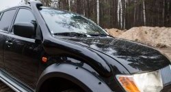 11 199 р. Пластиковый шноркель RA Mitsubishi L200 4  дорестайлинг (2006-2014)  с доставкой в г. Йошкар-Ола. Увеличить фотографию 1