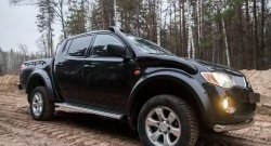 11 199 р. Пластиковый шноркель RA Mitsubishi L200 5 KK,KL рестайлинг (2018-2022)  с доставкой в г. Йошкар-Ола. Увеличить фотографию 2