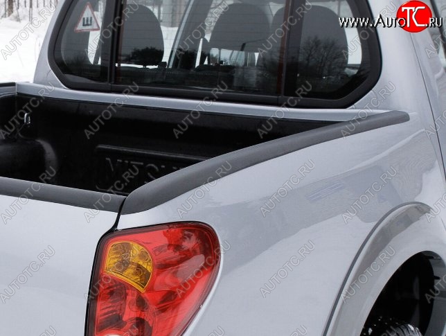 2 459 р. Накладки на борта кузова автомобиля RA  Mitsubishi L200 ( 4,  5 KK,KL) (2006-2022)  дорестайлинг, рестайлинг (Боковые борта)  с доставкой в г. Йошкар-Ола