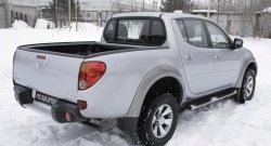 1 639 р. Накладки на борта кузова автомобиля RA Mitsubishi L200 5 KK,KL рестайлинг (2018-2022) (Задний откидной борт)  с доставкой в г. Йошкар-Ола. Увеличить фотографию 2