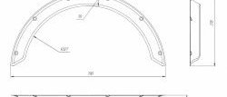 5 269 р. Универсальные арки New School (50 мм) Renault Scenic 3 рестайлинг (2012-2016) (Усиленные шагрень: 4 шт (3 мм))  с доставкой в г. Йошкар-Ола. Увеличить фотографию 1