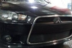 Сетка на бампер Russtal (дорестайлинг) Mitsubishi Lancer 10 хэтчбэк дорестайлинг (2007-2010)