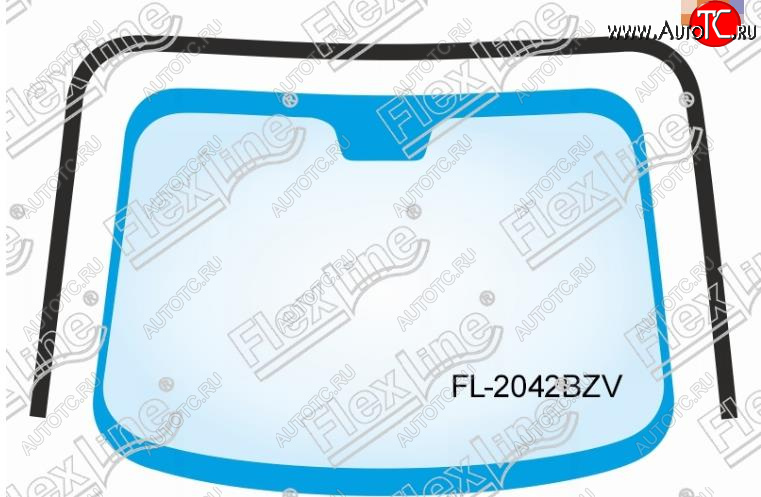 3 599 р. Молдинг лобового стекла FlexLine Mitsubishi Pajero Sport PA дорестайлинг (1996-2004)  с доставкой в г. Йошкар-Ола