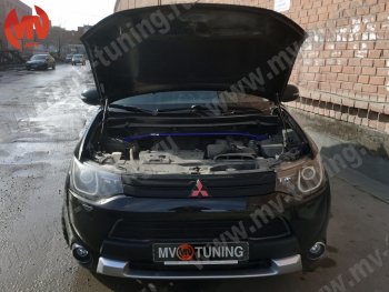 3 189 р. Растяжка (распорка) передних стоек MV-Tuning Mitsubishi Outlander GF 2-ой рестайлинг (2015-2018)  с доставкой в г. Йошкар-Ола. Увеличить фотографию 5