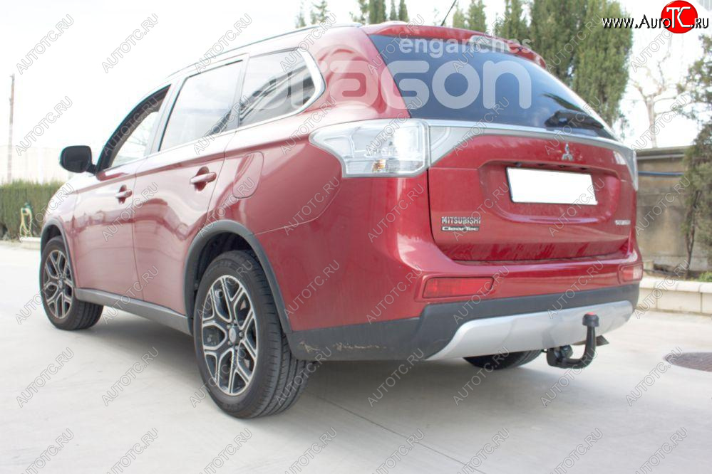 22 699 р. Фаркоп Aragon.(шар V) Mitsubishi Outlander GF дорестайлинг (2012-2014)  с доставкой в г. Йошкар-Ола