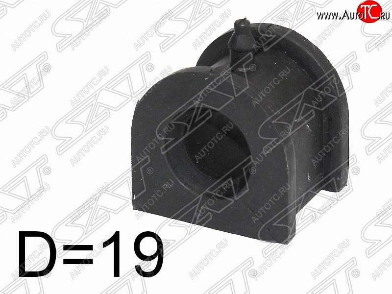 142 р. Резиновая втулка переднего стабилизатора (D=19) SAT Mitsubishi Outlander XL (CW)  дорестайлинг (2005-2009)  с доставкой в г. Йошкар-Ола