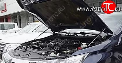 2 299 р. Упоры капота Russtal Mitsubishi Outlander GF дорестайлинг (2012-2014)  с доставкой в г. Йошкар-Ола