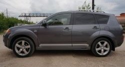 8 499 р. Пороги накладки (рестайлинг) Roadest Mitsubishi Outlander XL (CW)  рестайлинг (2010-2013) (Неокрашенные)  с доставкой в г. Йошкар-Ола. Увеличить фотографию 2