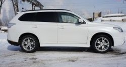 6 199 р. Пороги накладки Broomer Design Mitsubishi Outlander GF дорестайлинг (2012-2014) (Неокрашенные)  с доставкой в г. Йошкар-Ола. Увеличить фотографию 2