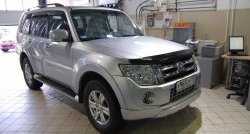 10 499 р. Накладка переднего бампера GT Dynamics  Mitsubishi Pajero ( 4 V90,  4 V80) (2006-2011) дорестайлинг, дорестайлинг (Дорестайлинг, Неокрашенная)  с доставкой в г. Йошкар-Ола. Увеличить фотографию 4